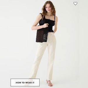 NWT J Crew Full Length Classic Straight Jeans 26P